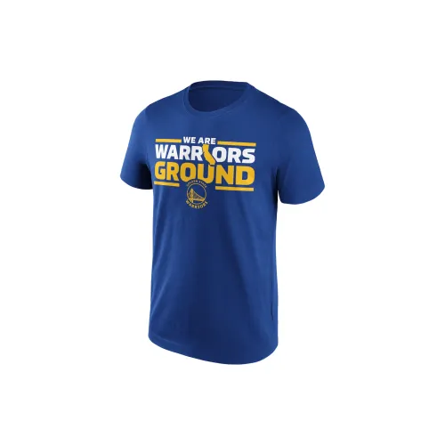 NBA Golden State Warriors T-Shirts Men Blue