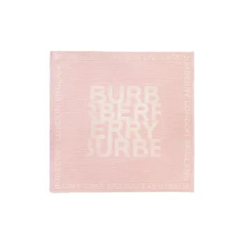 Burberry Mulberry Silk Wool Silk Scarves Women's Pink