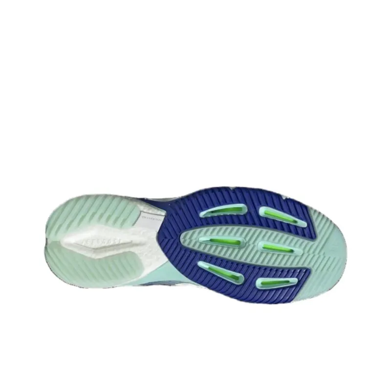 Adidas Crazyflight 5 Cushioned Slip-Resistant Low-Top Training Shoes Unisex Turquoise-4