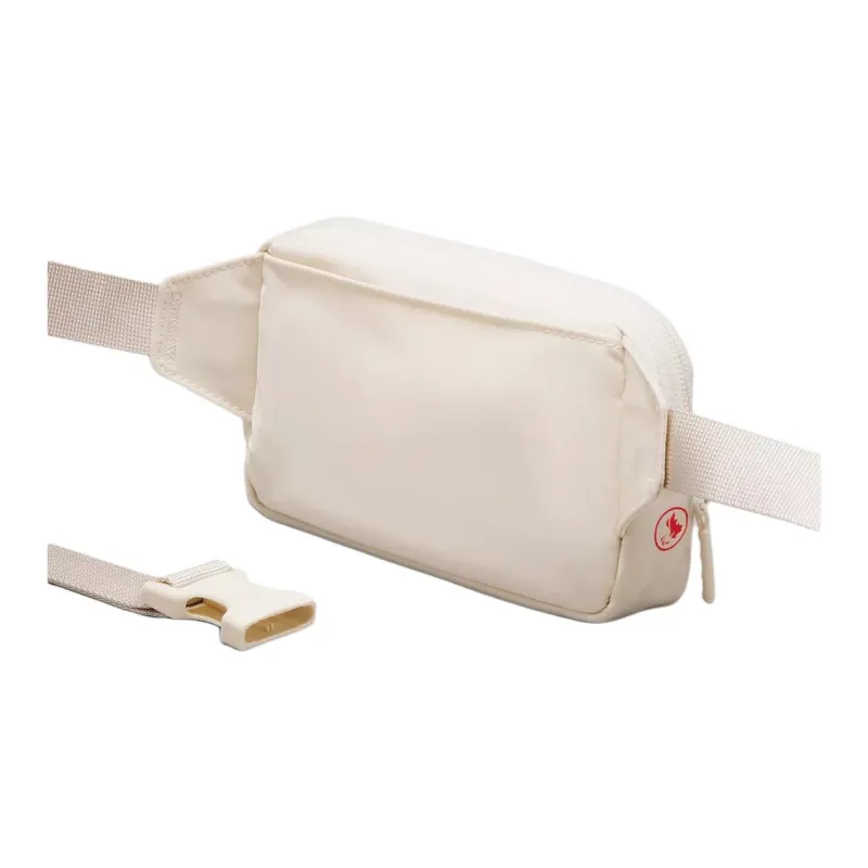Lululemon Recycled Polyester With Nylon Crossbody Fanny Pack Mini Unisex Beech Natural Color-3