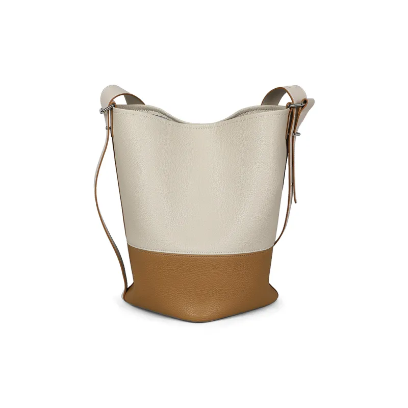 MILLIE'S Cow Leather Underarm Shoulder Bag Regular Women's Ecru-2