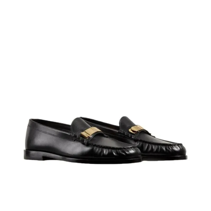 DEAR FRANCES Loafers 1.5cm Women's Black-3