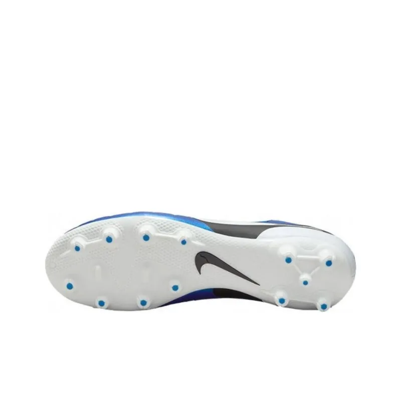 Nike Tiempo Legend 10 Anti Slip Wear Resistant Soccer Shoes Men's Blue-5