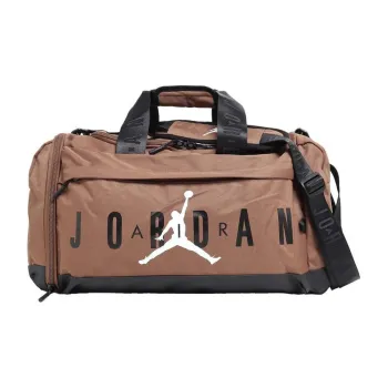 Jordan Polyester Travel Bags Medium Size Unisex Brown