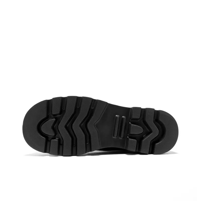 JOSINY Men's Casual Shoes Men Low Top Black-7