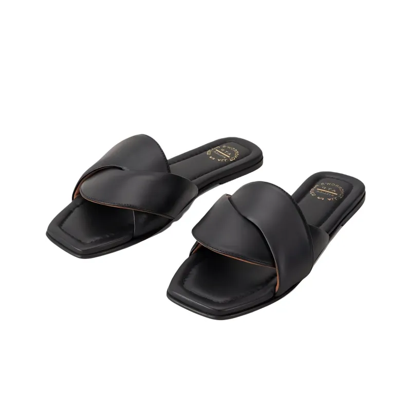ATP Atelier Slide Slippers Women's Black-2