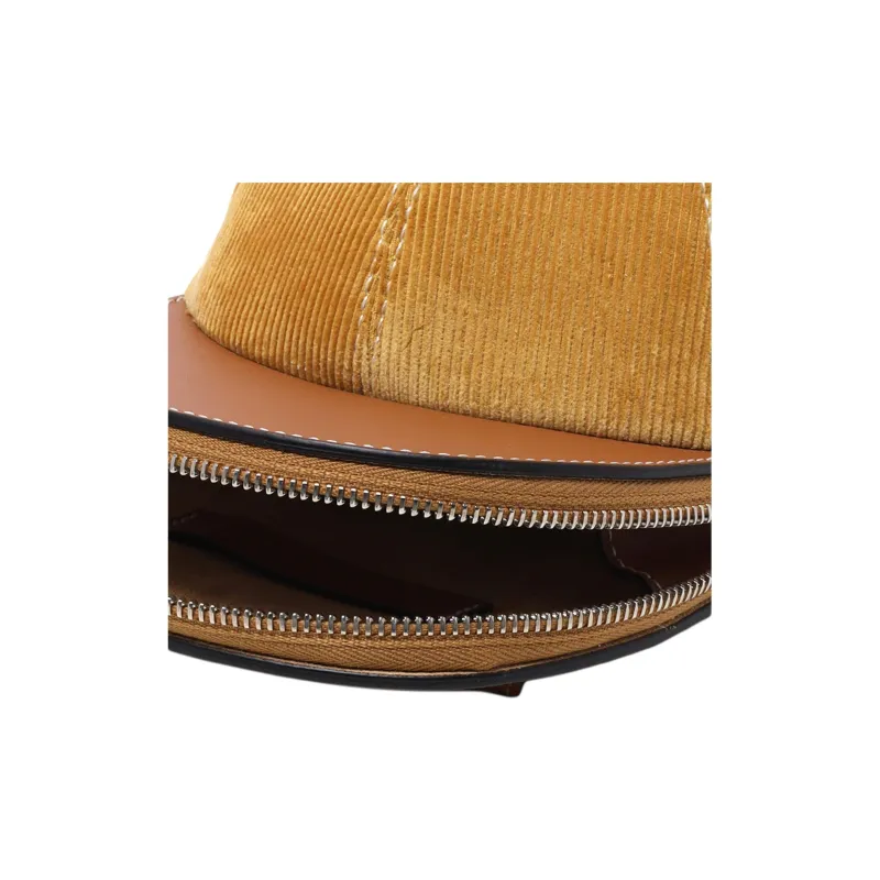JW Anderson Baseball Cap Motif Zipped Shoulder Bag-3