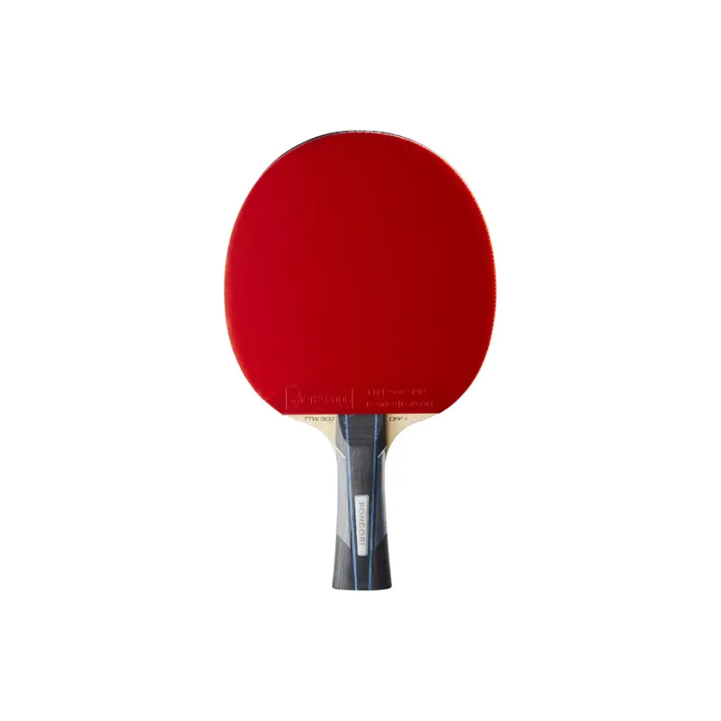 DECATHLON Ping Pong Paddles Unisex Shakehand Grip+Racket Cover-1
