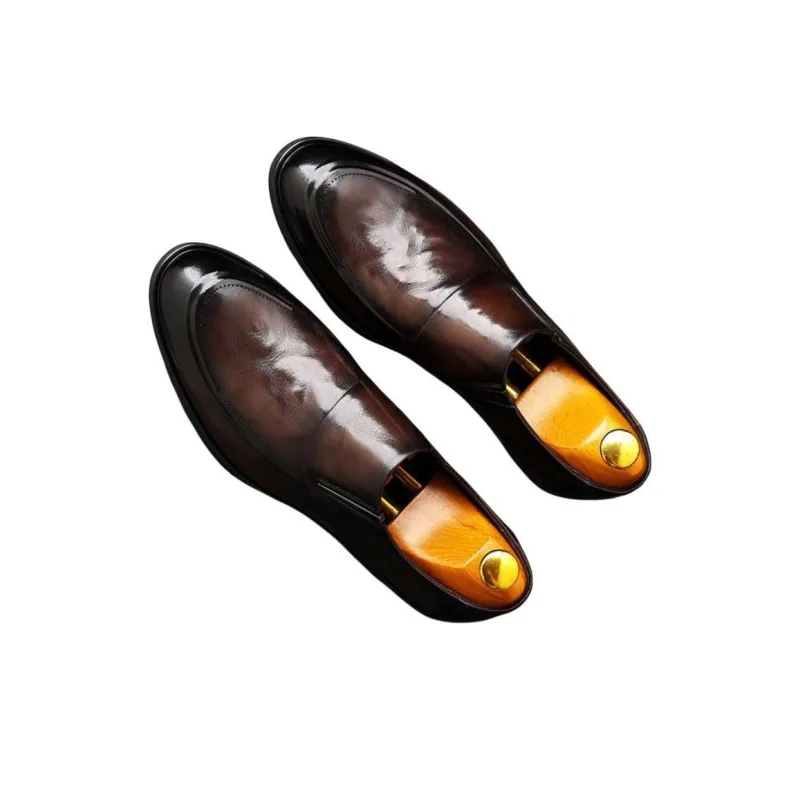 Mulinsen Dress Shoes Men's Light Brown-5