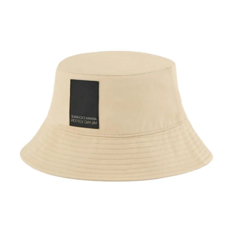ARMANI EXCHANGEAE Cotton Bucket Hats Women's Beige-0