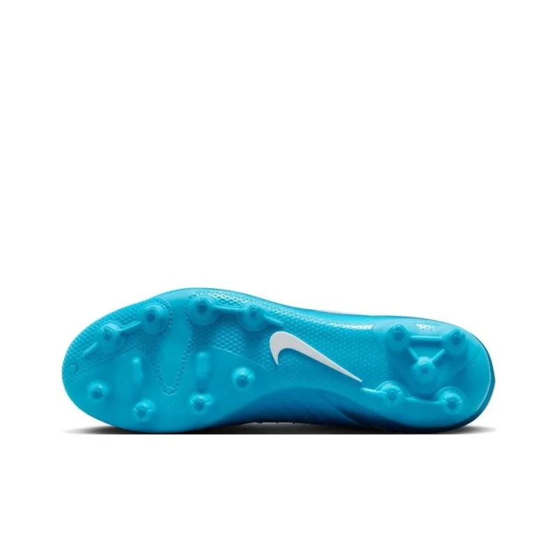 Nike Phantom GX 2 Pro Anti Slip Wear Resistant Soccer Shoes Men's Blue White-5