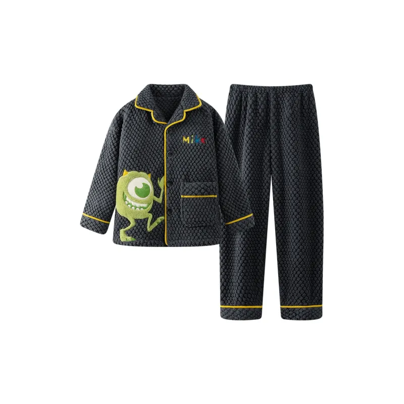 Disney Pajama Set Men's Black Gray-0
