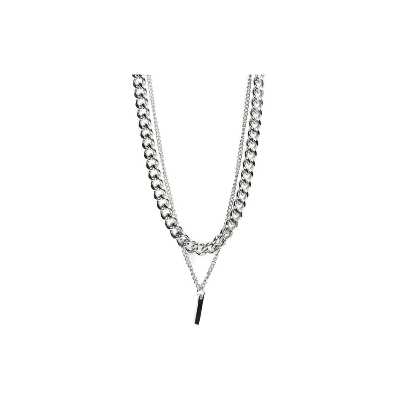 IOTS Silver Plated Necklaces Unisex-8