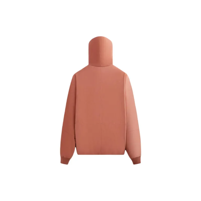 KITH Puffed Suede Jaysen Zip Hoodie-1