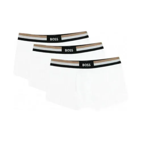 HUGO BOSS Pack Of Three Logo Waistband Boxers