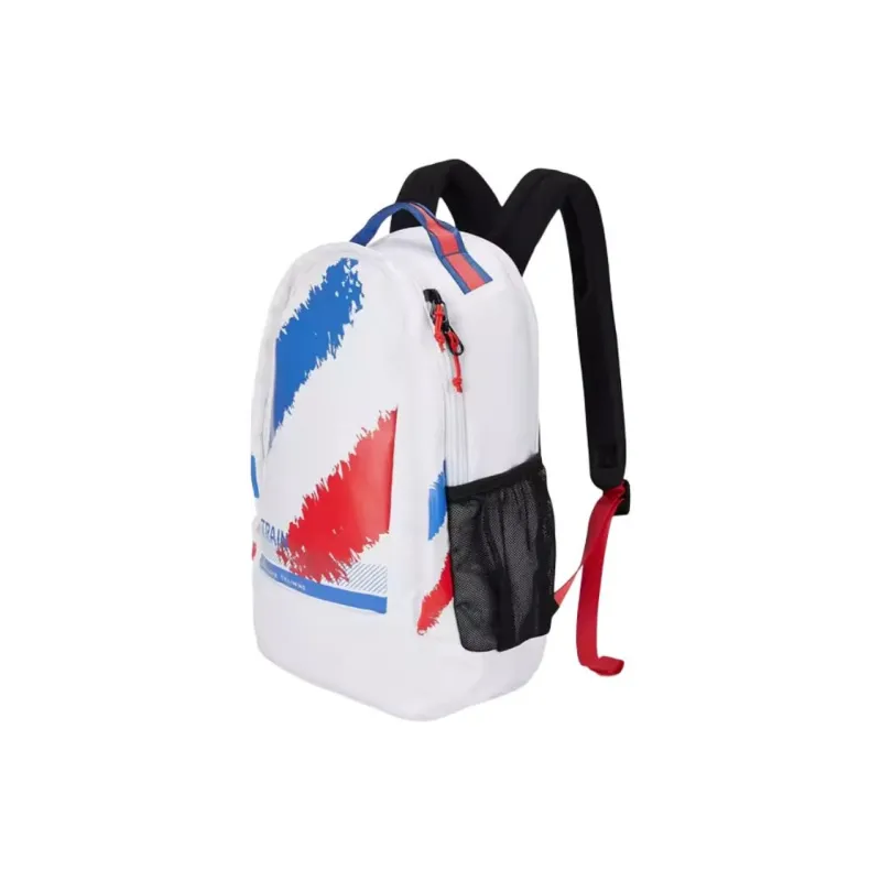 XTEP Variety Training Collection Textile With Polyester Backpack Regular Unisex White Blue/Green/Black-8