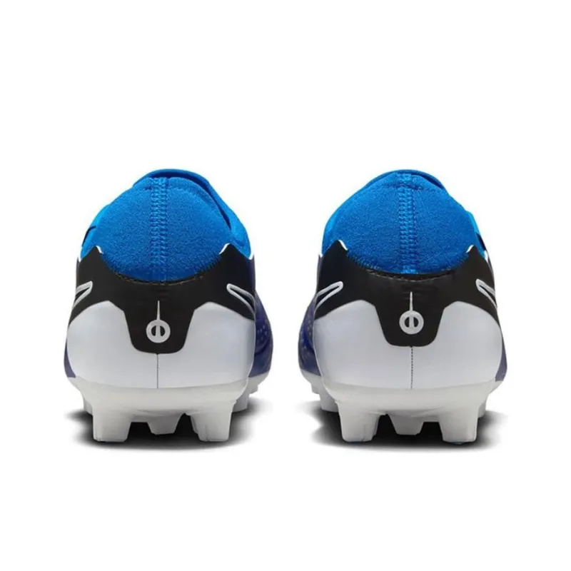 Nike Tiempo Legend 10 Anti Slip Wear Resistant Soccer Shoes Men's Blue-4