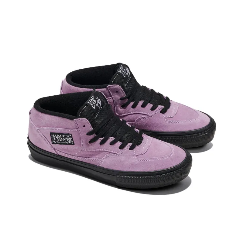Vans Skate Half Anti Slip Wear Resistant Low Top Skateboard Shoes Unisex Purple-1
