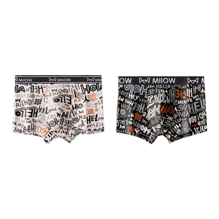 MIIOW Trend Party Series Underpants Men's Combo Set-7