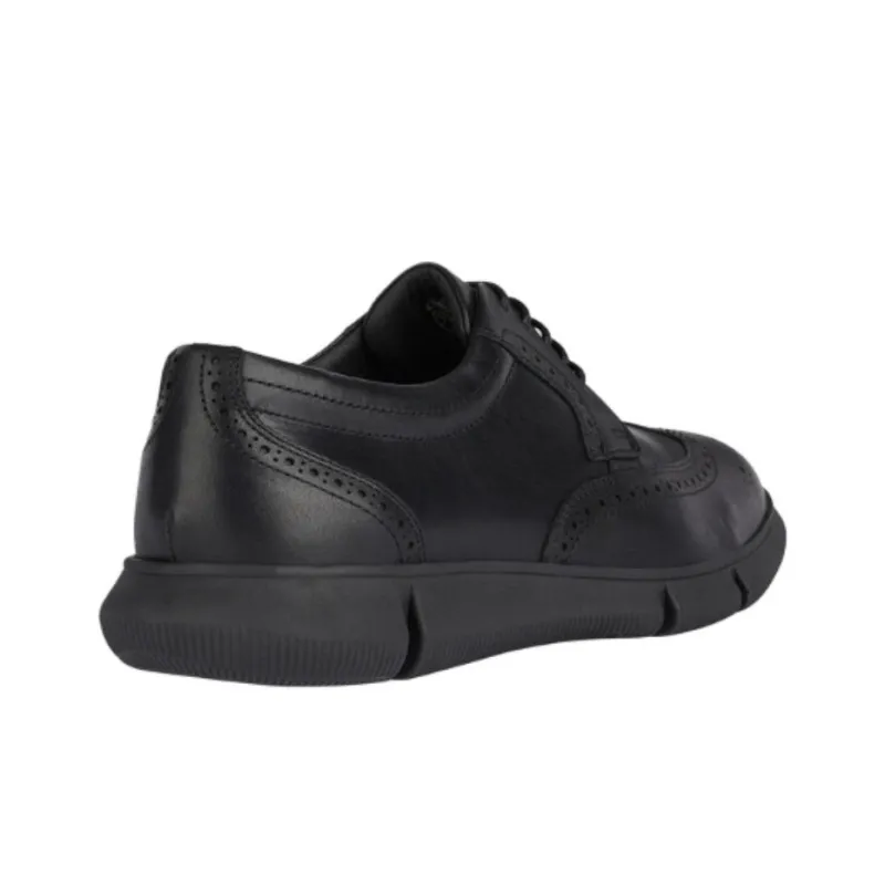 GEOX Slip Resistant Low Top Casual Shoes Men's Black-4