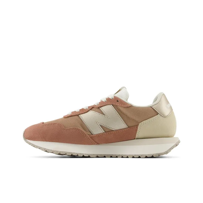 New Balance NB 237 Anti Slip Wear Resistant Low Top Casual Shoes Women's Brown-0