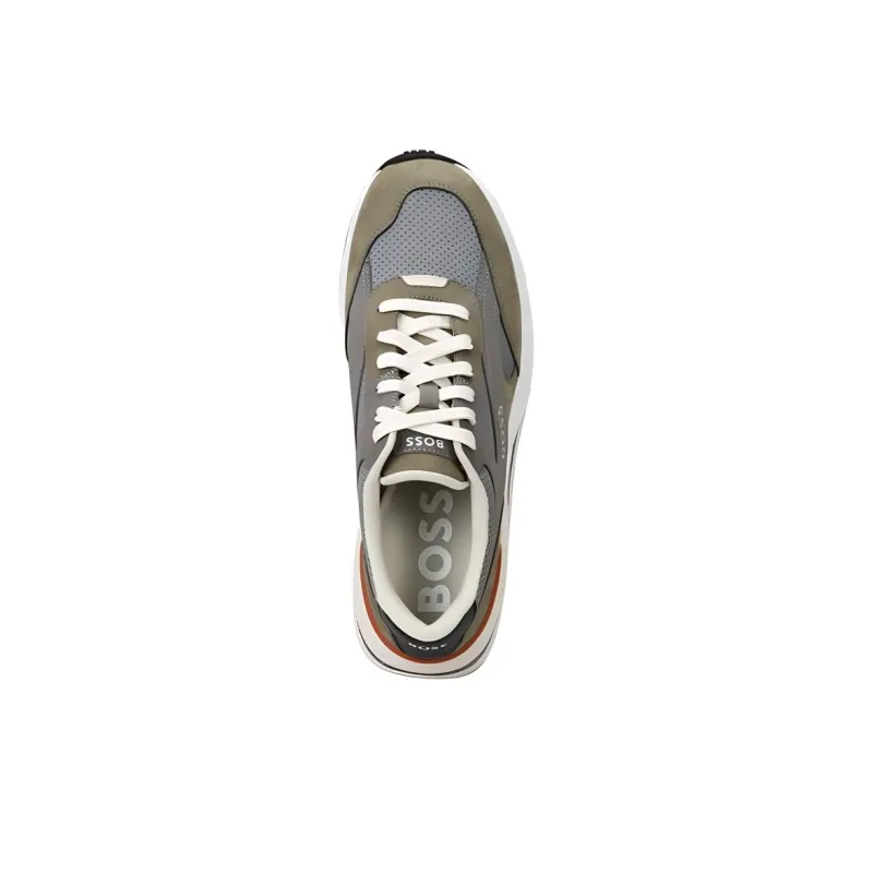 HUGO BOSS Kurt Low-Top Casual Shoes Men's Army Green-2