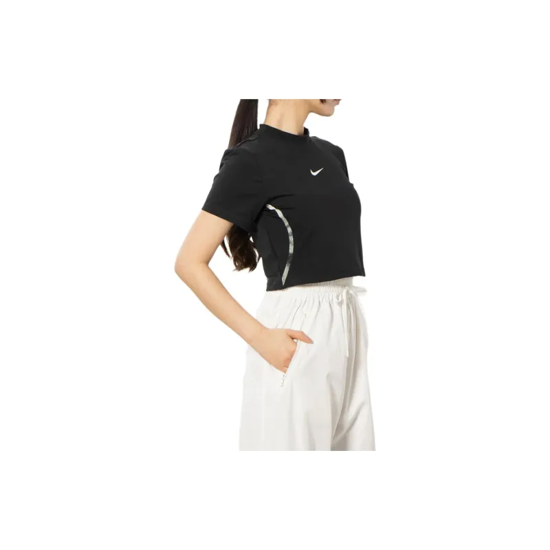Nike T Shirts Women's Black-2