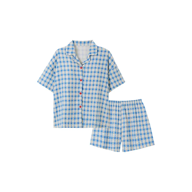 William Pajama Set Women's Light Blue-0