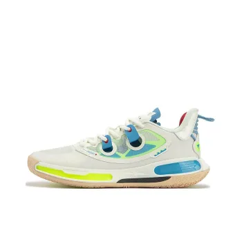 361° Super Nova 2.0 PRO Anti Slip Wear Resistant Low Top Basketball Shoes Men's White Blue