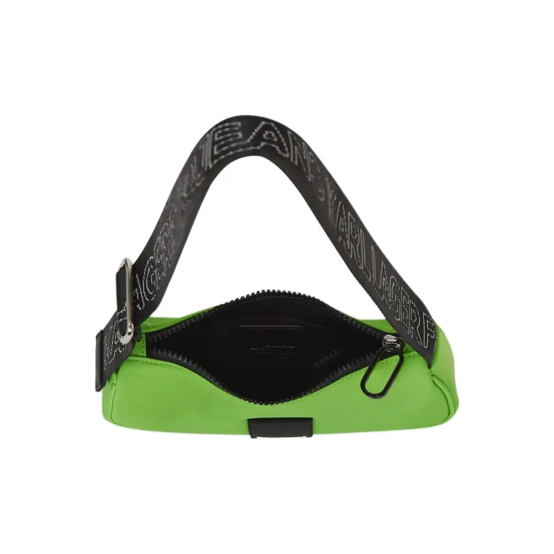 KARL LAGERFELD Nylon Handbag, Shoulder Bag Women's Green-2