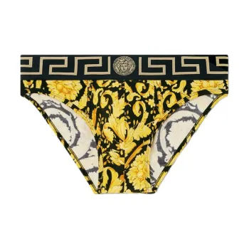 VERSACE Barocco Printed Elasticated Waist Briefs