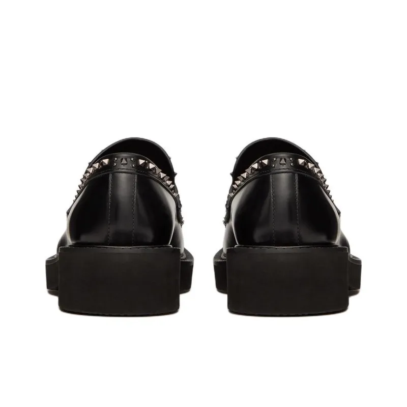 Valentino Garavani Rockstud Slip On Loafers-4