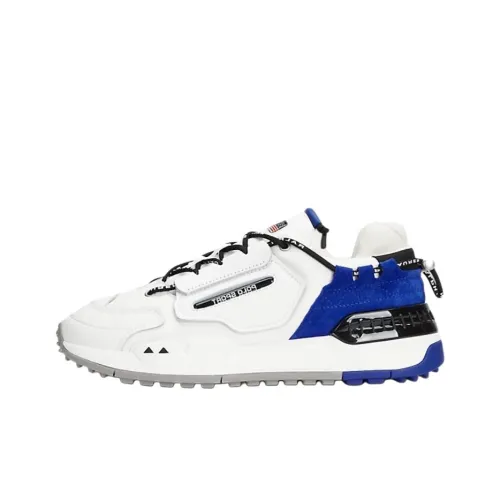 Polo Ralph Lauren Low-Top Casual Shoes Men's White Blue