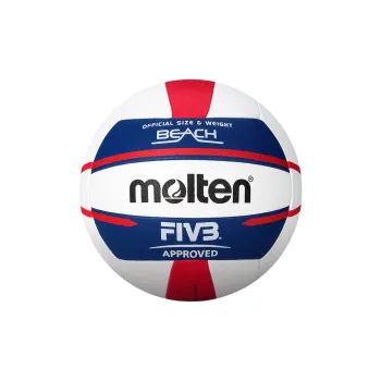 Molten PU Size 5 Volleyball Unisex White Blue Red