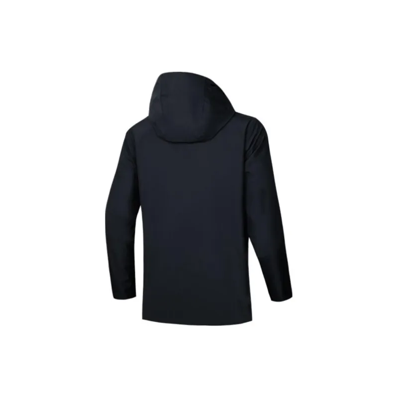 Anta Windproof Windbreaker Jacket Unisex Black-1