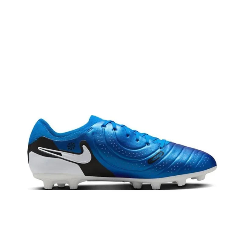 Nike Tiempo Legend 10 Anti Slip Wear Resistant Soccer Shoes Men's Blue-1