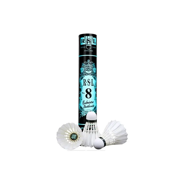 RSL 12 Pack Duck Feather Humped Duck Feather Competition Training Ball Shuttlecocks-34