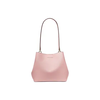 MICHAEL KORS Coated Canvas Handbag, Shoulder Bag Medium Size Women's Pink