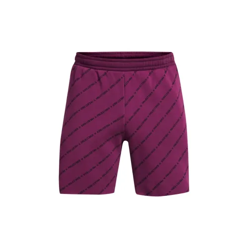 Under Armour Project Casual Shorts Men Purple