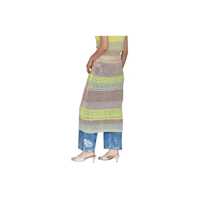 FREAK'S STORE Casual Long Skirt Women's Pink-1