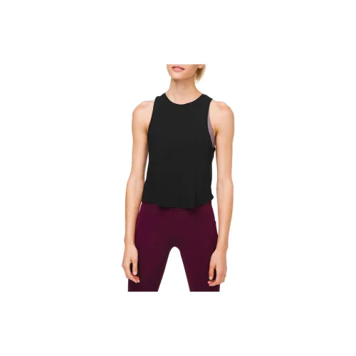 Lululemon Sleeveless Sports Shirts Women's Black