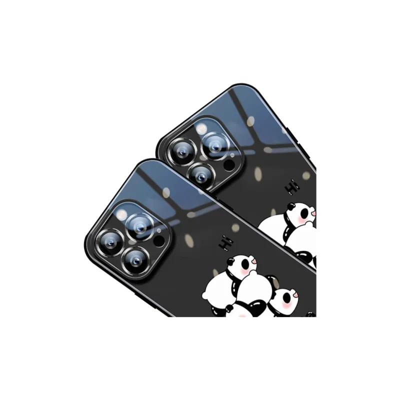 Sen Dog Glass Material Tide Brand Phone Cases Suitable For Apple 15Promax/Pro/Plus/14/13/12-14