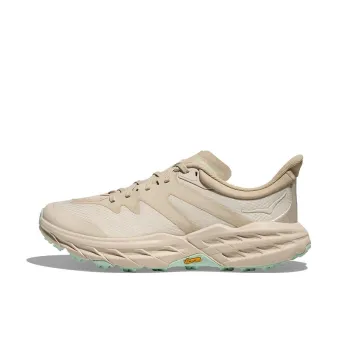 HOKA ONE ONE Speedgoat 5 Cushioning Support Low Top Running Shoes Unisex Oat