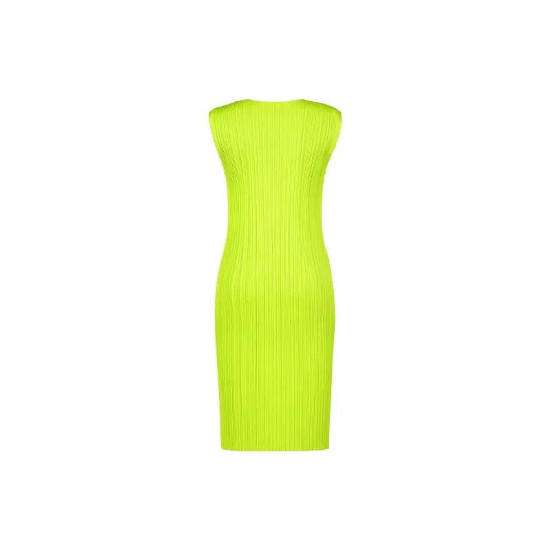 PLEATS PLEASE ISSEY MIYAKE Plissé Sleeveless Minidress-1