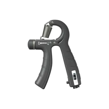 HEAD Adjustable Counting Hand Strengthener Men's And Women's Professional Hand And Arm Muscle Hand Gripper Unisex Gray