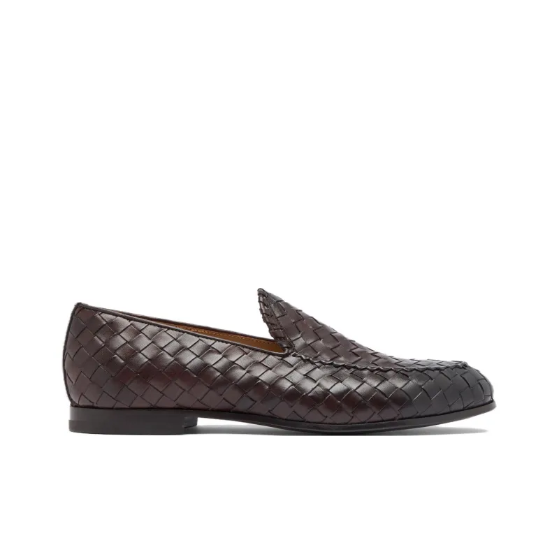 SCAROSSO Vittorio Interwoven Designed Loafers-1