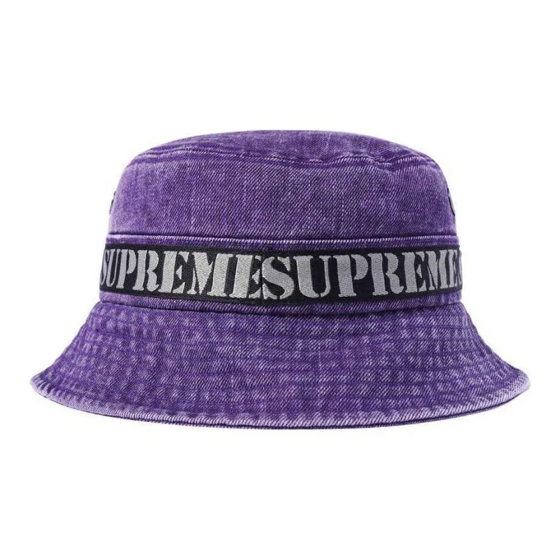 Supreme - Bucket Hats Unisex Purple-1