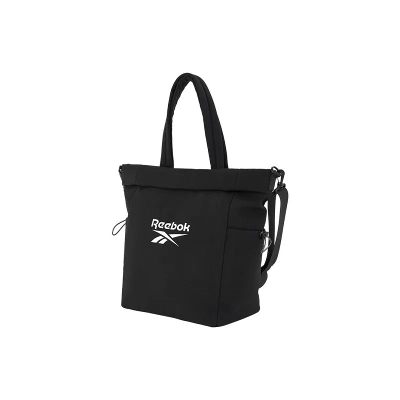 Reebok Fabric One Shoulder Crossbody Tote Regular Women's Ecru/Black/Khaki-1