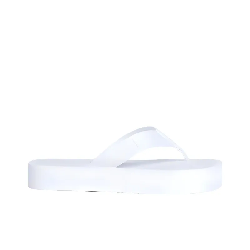 CKJ CALVIN KLEIN JEANS EVA Flip Flops 3cm Women's White-1