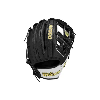Wilson Baseball Gloves Pitching Glove Top Grain Cow Leather 11.5 Inches Unisex Black